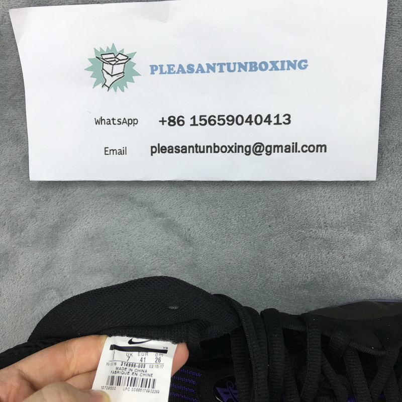 Authentic Nike Foamposite One Eggplant